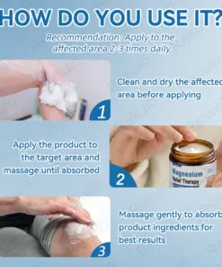 Rekulo® Magnesium Pain Healing Bone Cream