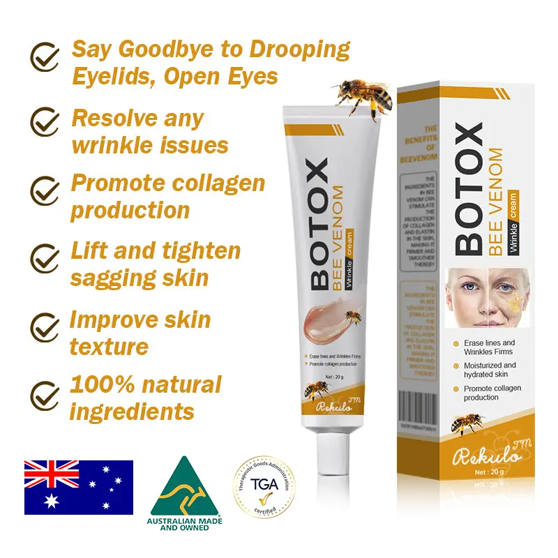 Rekulo™ Botox Bee Venom Wrinkle Removal Cream